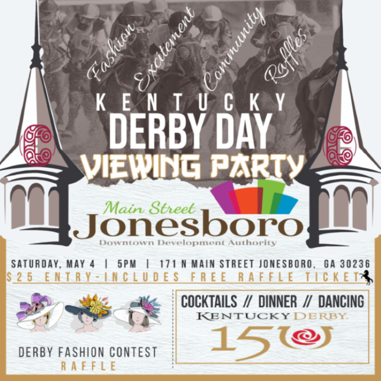 Kentucky Derby Viewing Party. Saturday May 4th. 5pm.